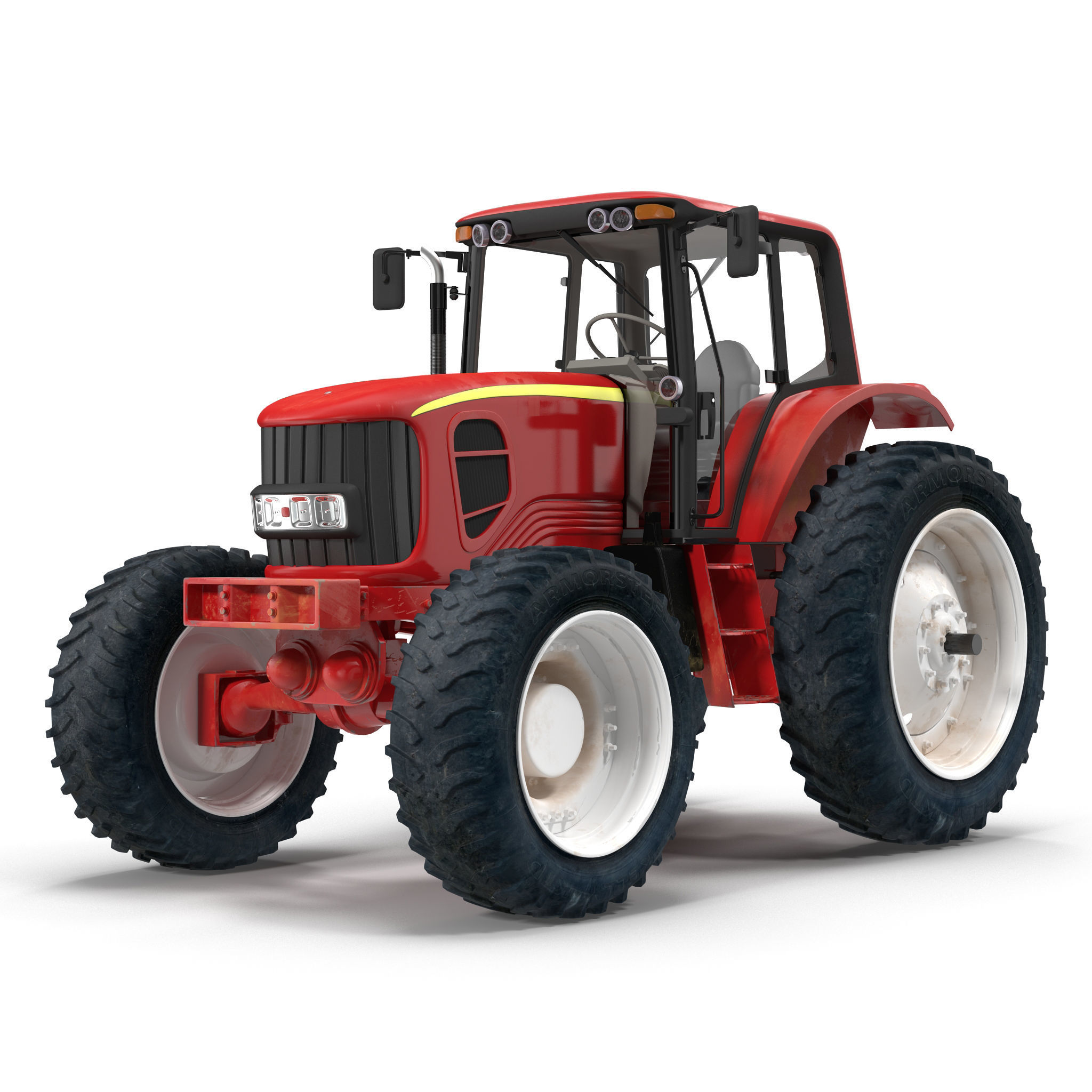 Tractor Generic 3D model_1