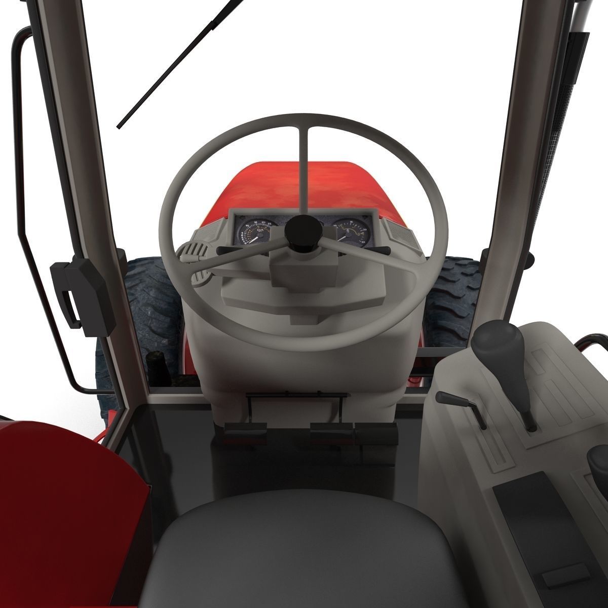 Tractor Generic 3D model_22