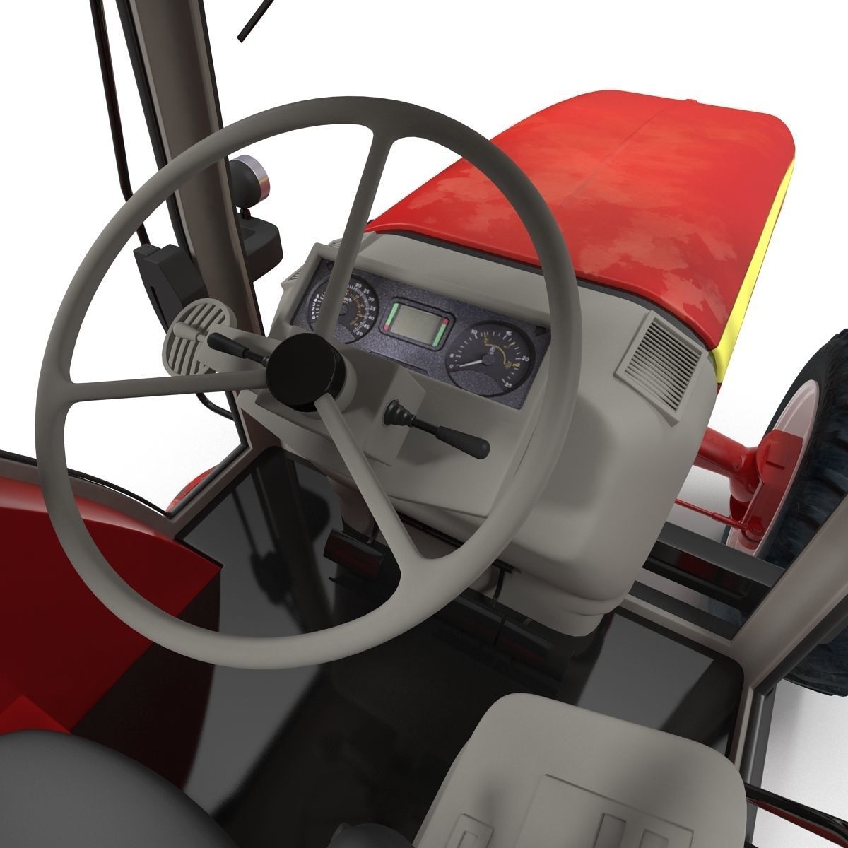 Tractor Generic 3D model_27