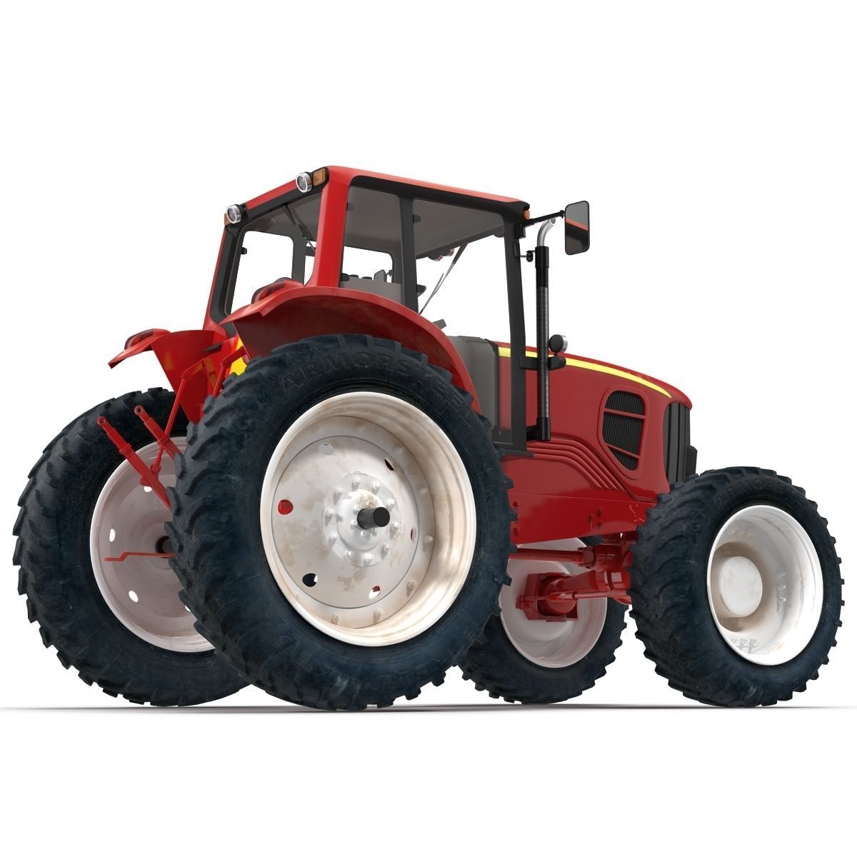 Tractor Generic 3D model_7
