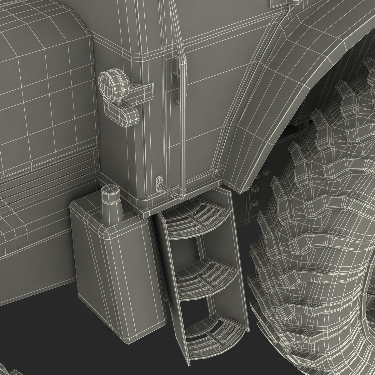 Tractor Generic 3D model_51