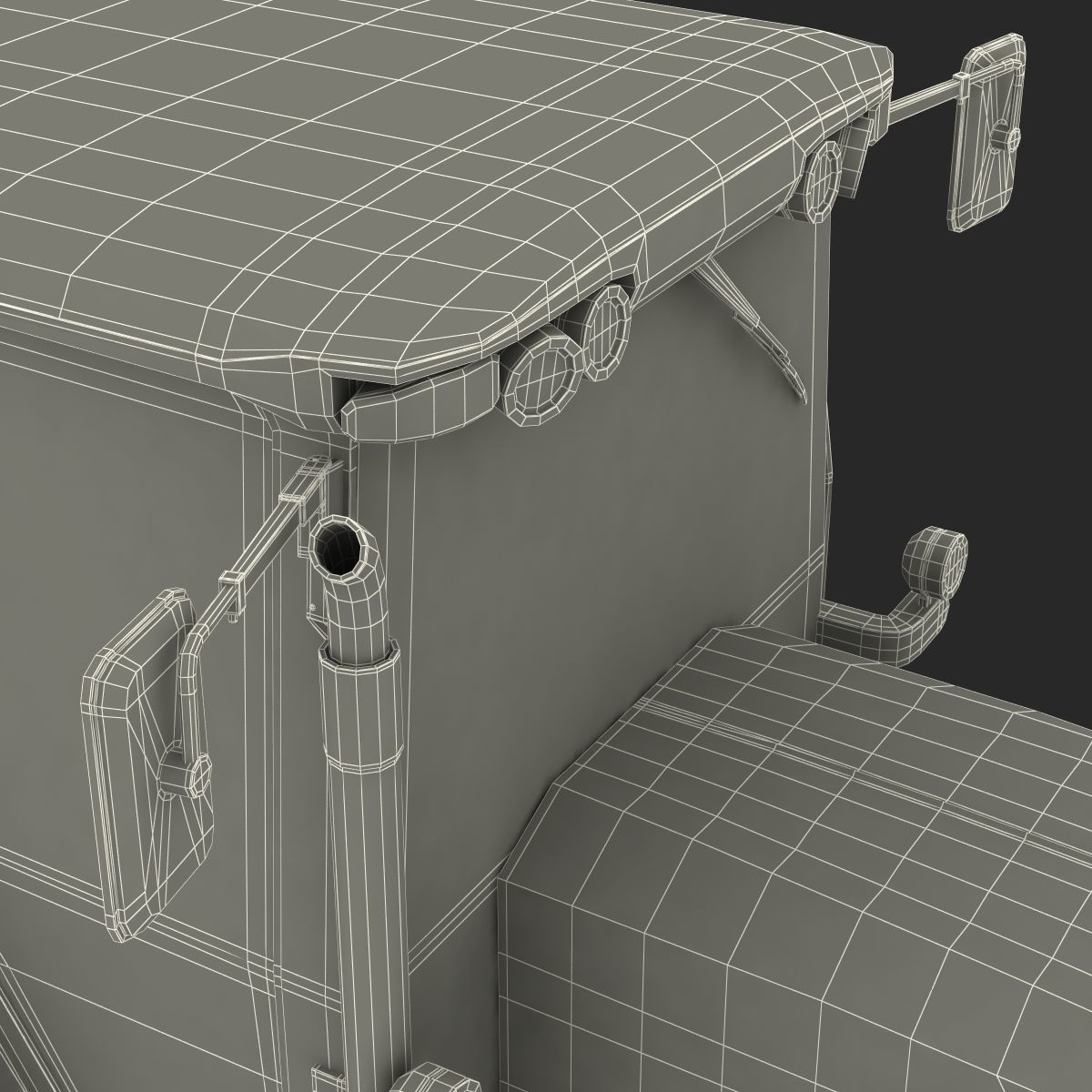 Tractor Generic 3D model_52