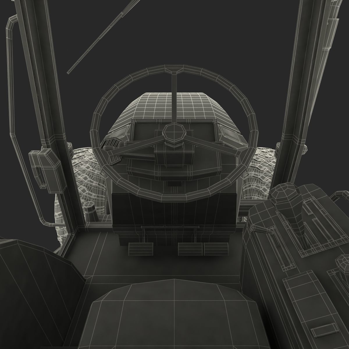 Tractor Generic 3D model_58