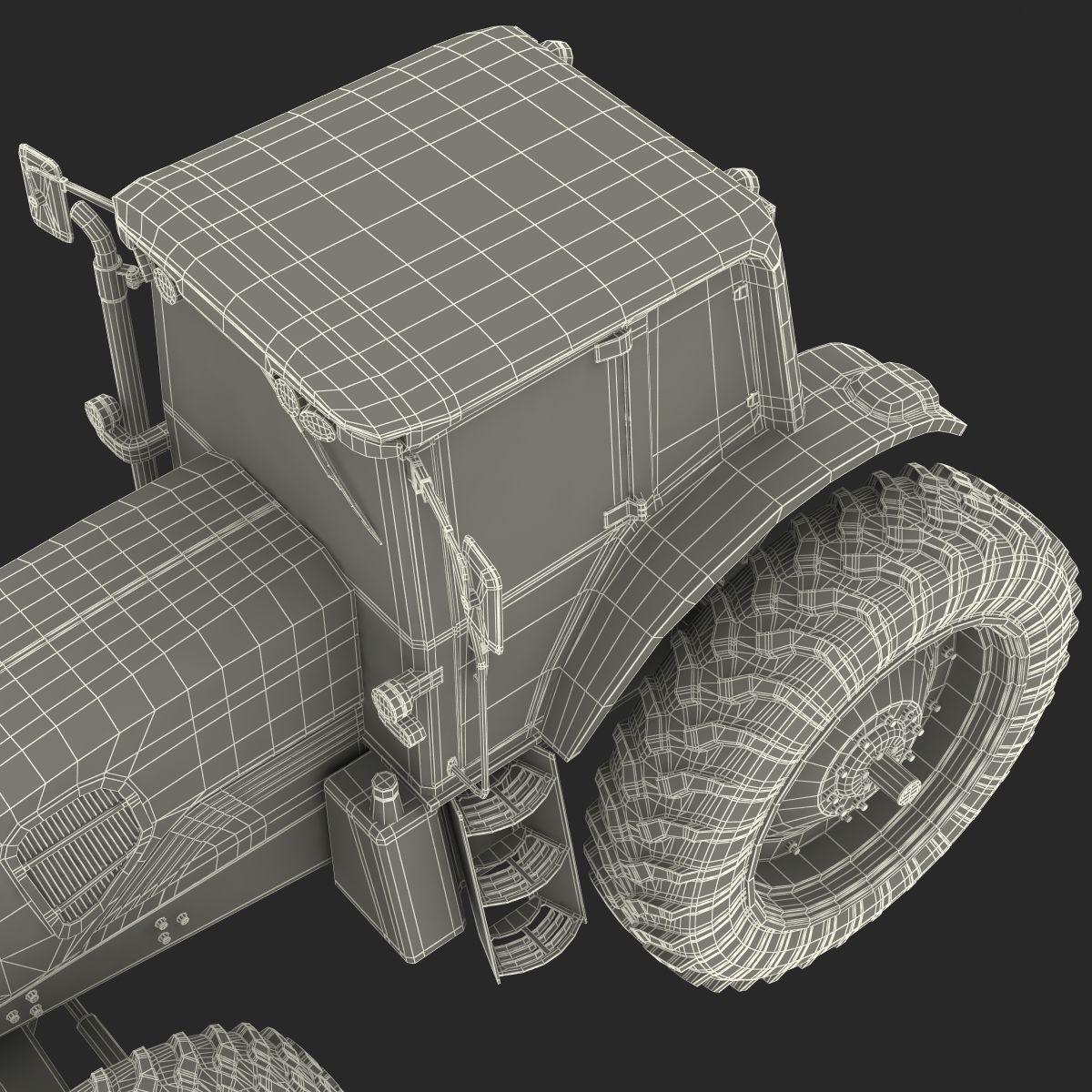 Tractor Generic 3D model_47