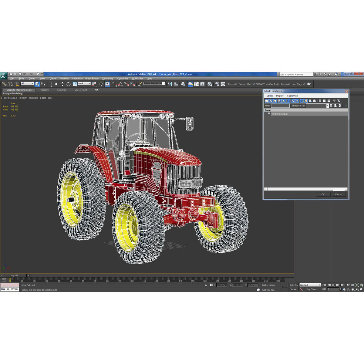 Tractor Generic 3D model_39