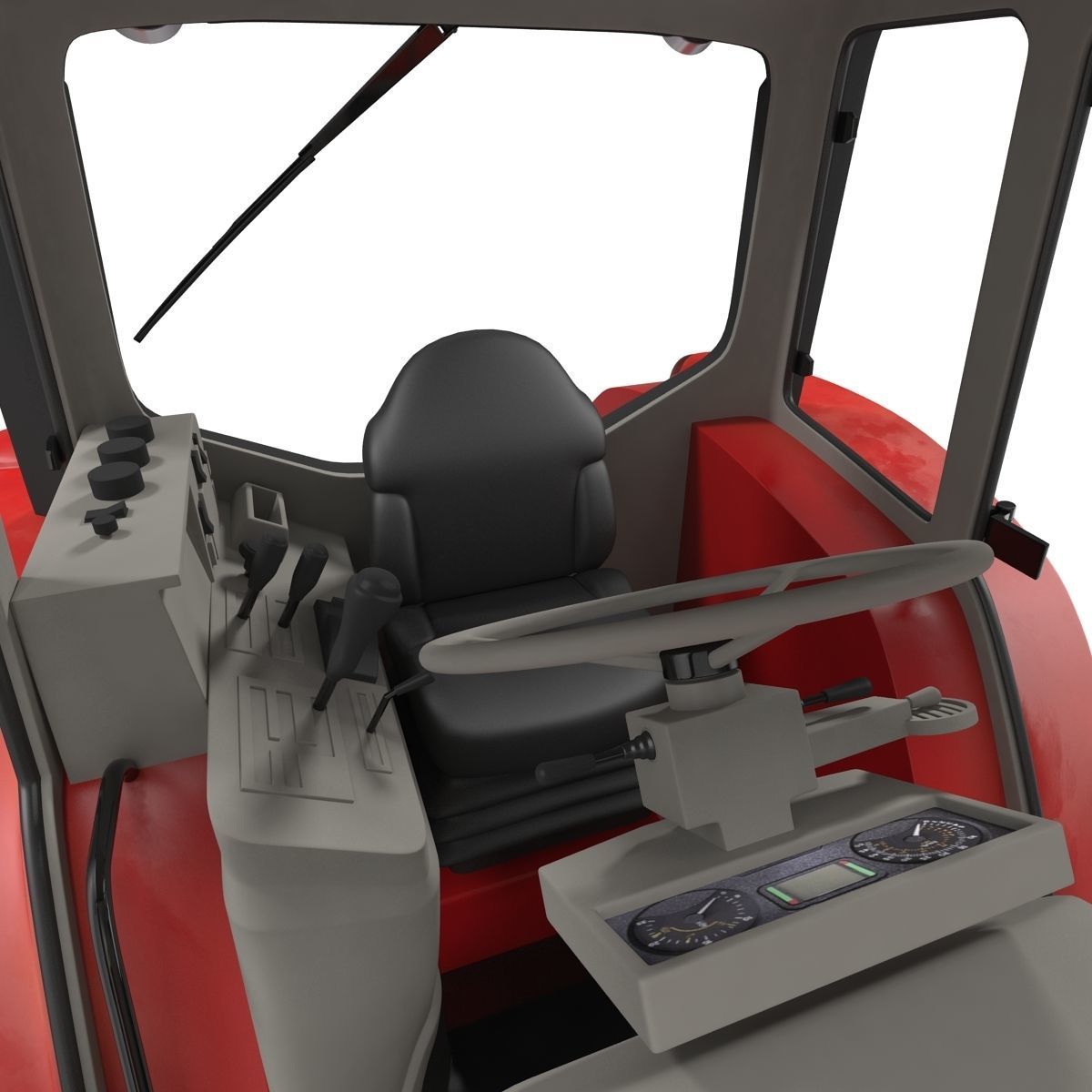 Tractor Generic 3D model_26
