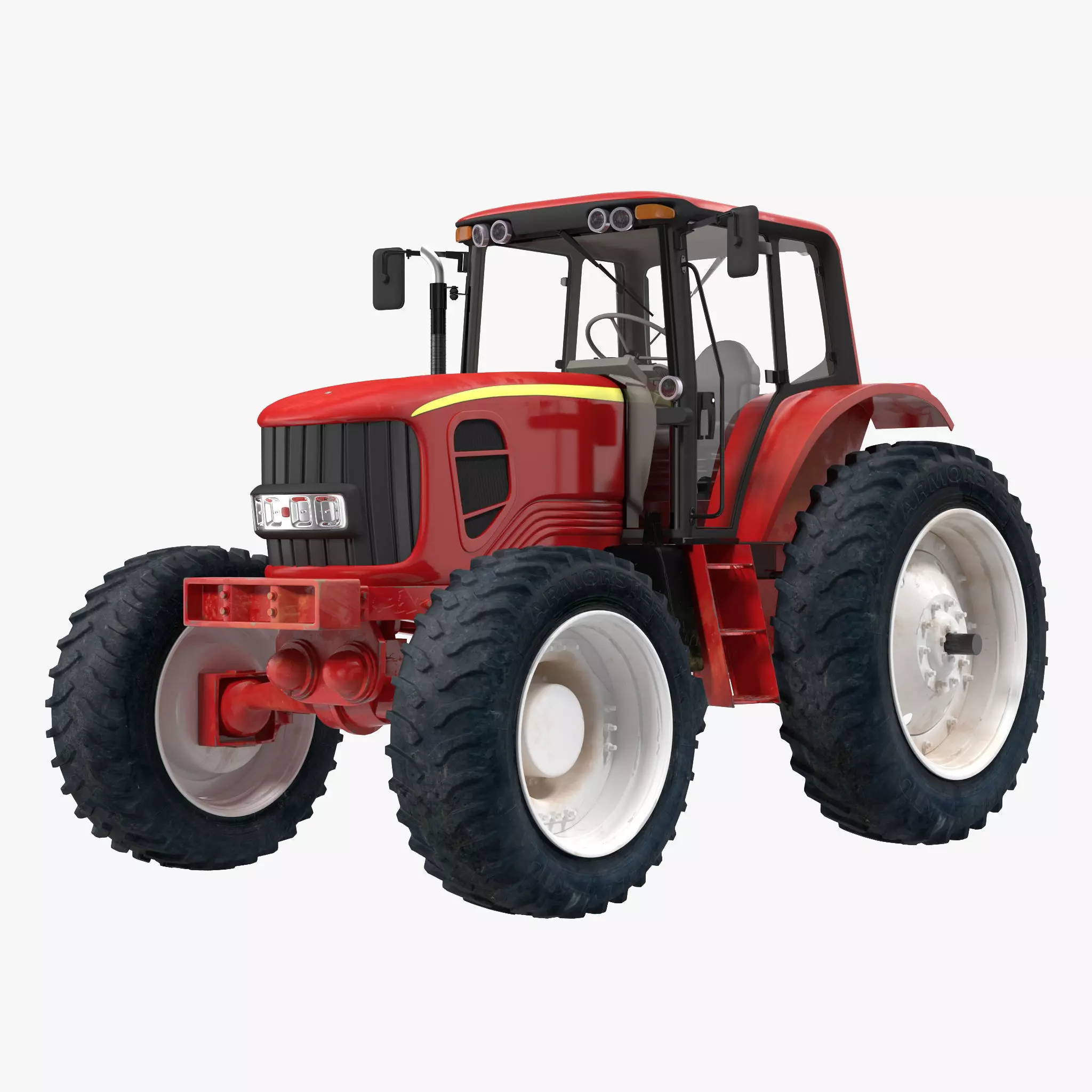 Tractor Generic 3D model_0