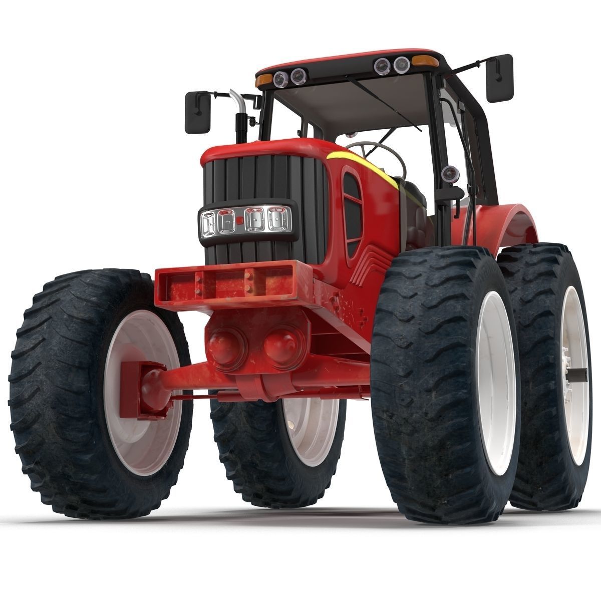 Tractor Generic 3D model_9