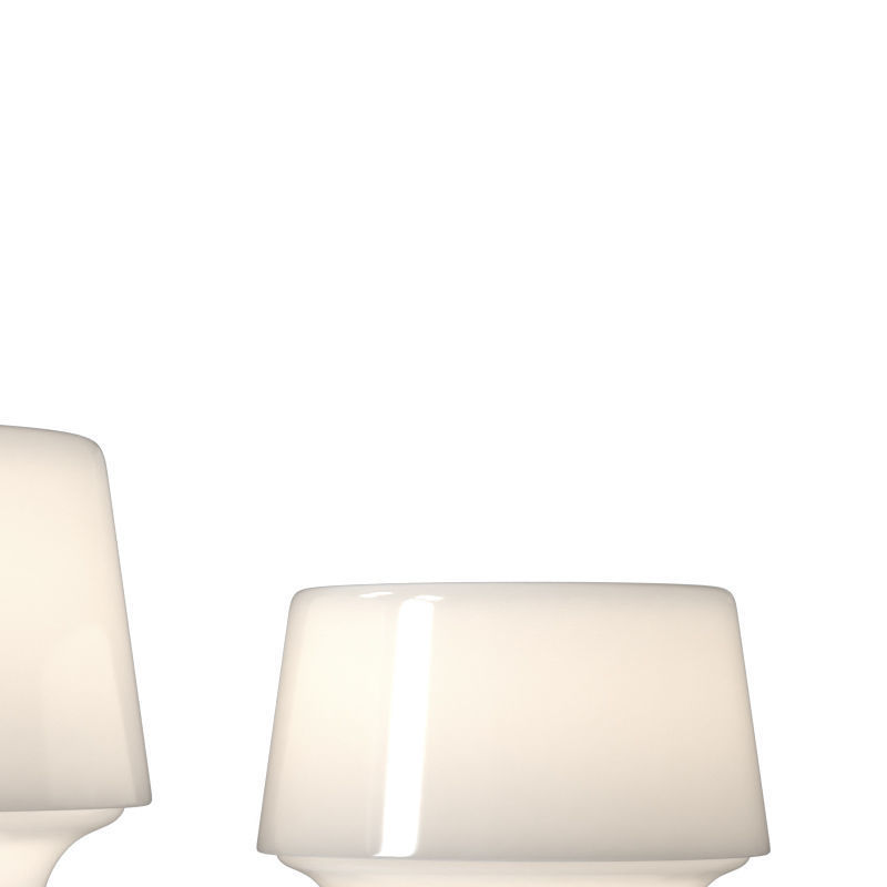 Cosy White Table Lamp 3D model_2