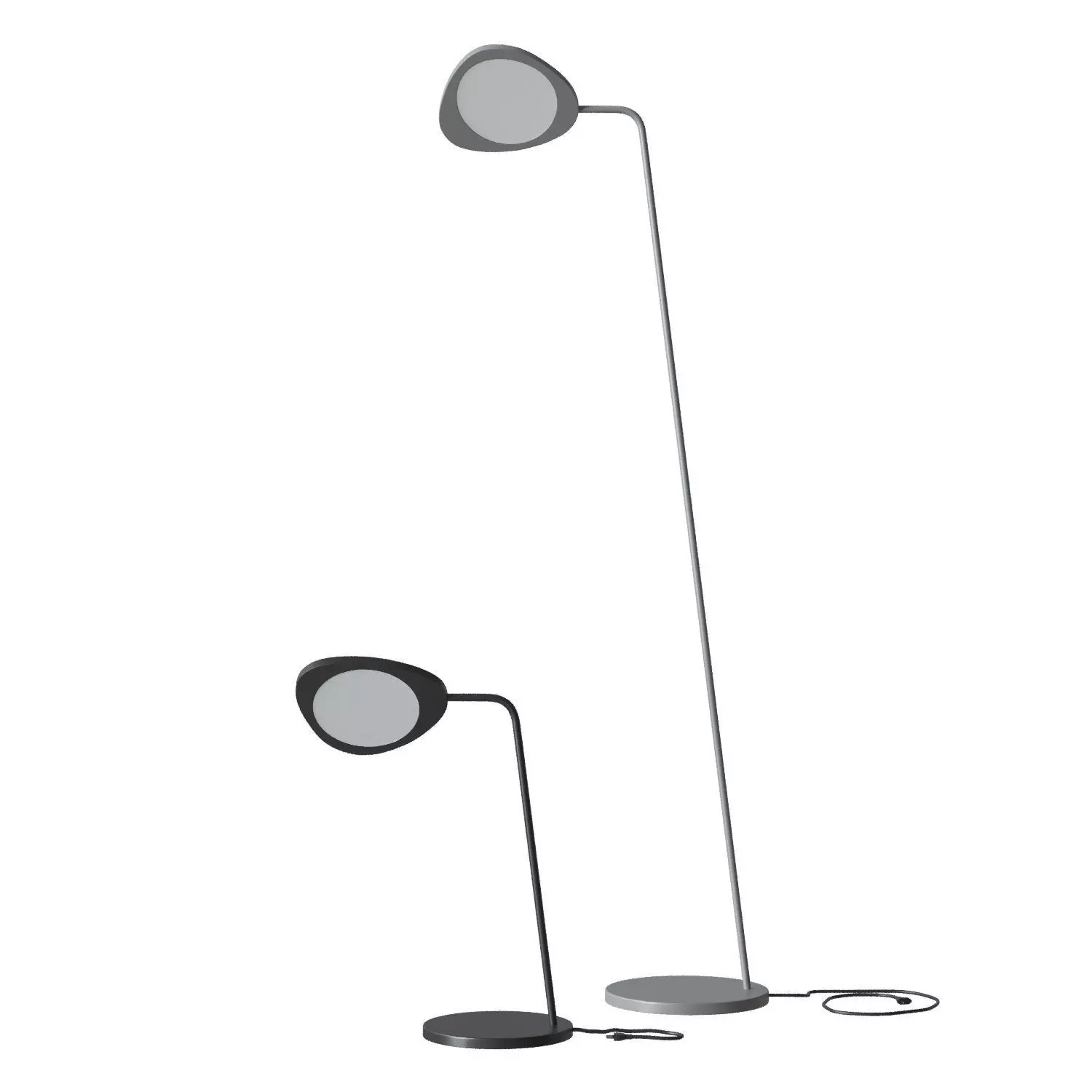 Leaf Table Lamp 3D model_0