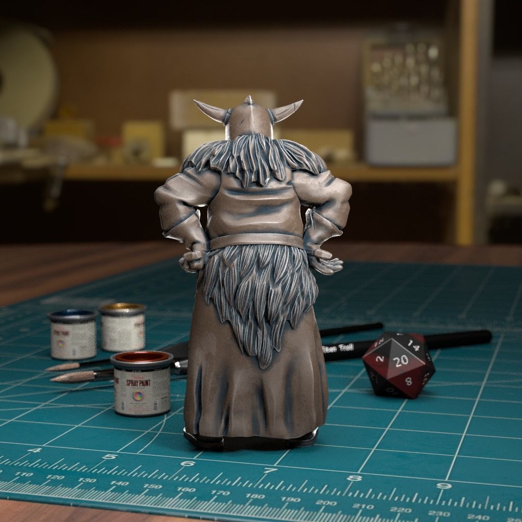 Knight Of Ni 02 - Pre-Supported 3D print model_3