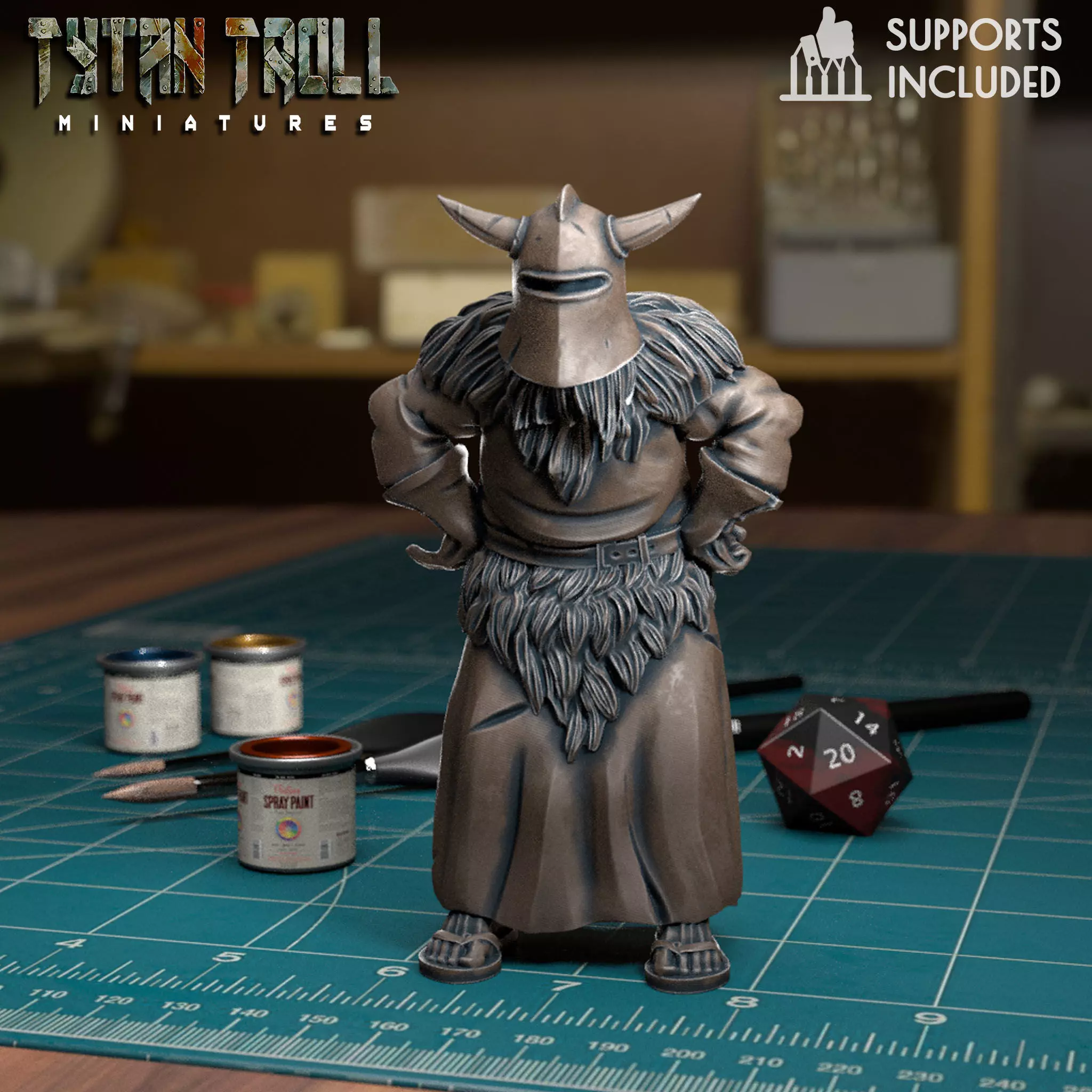 Knight Of Ni 02 - Pre-Supported 3D print model_0