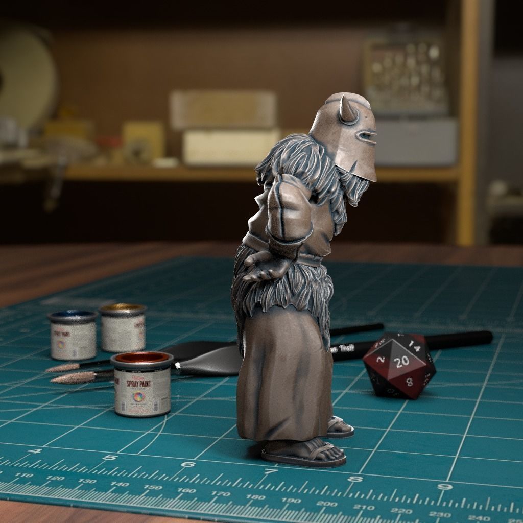 Knight Of Ni 02 - Pre-Supported 3D print model_2