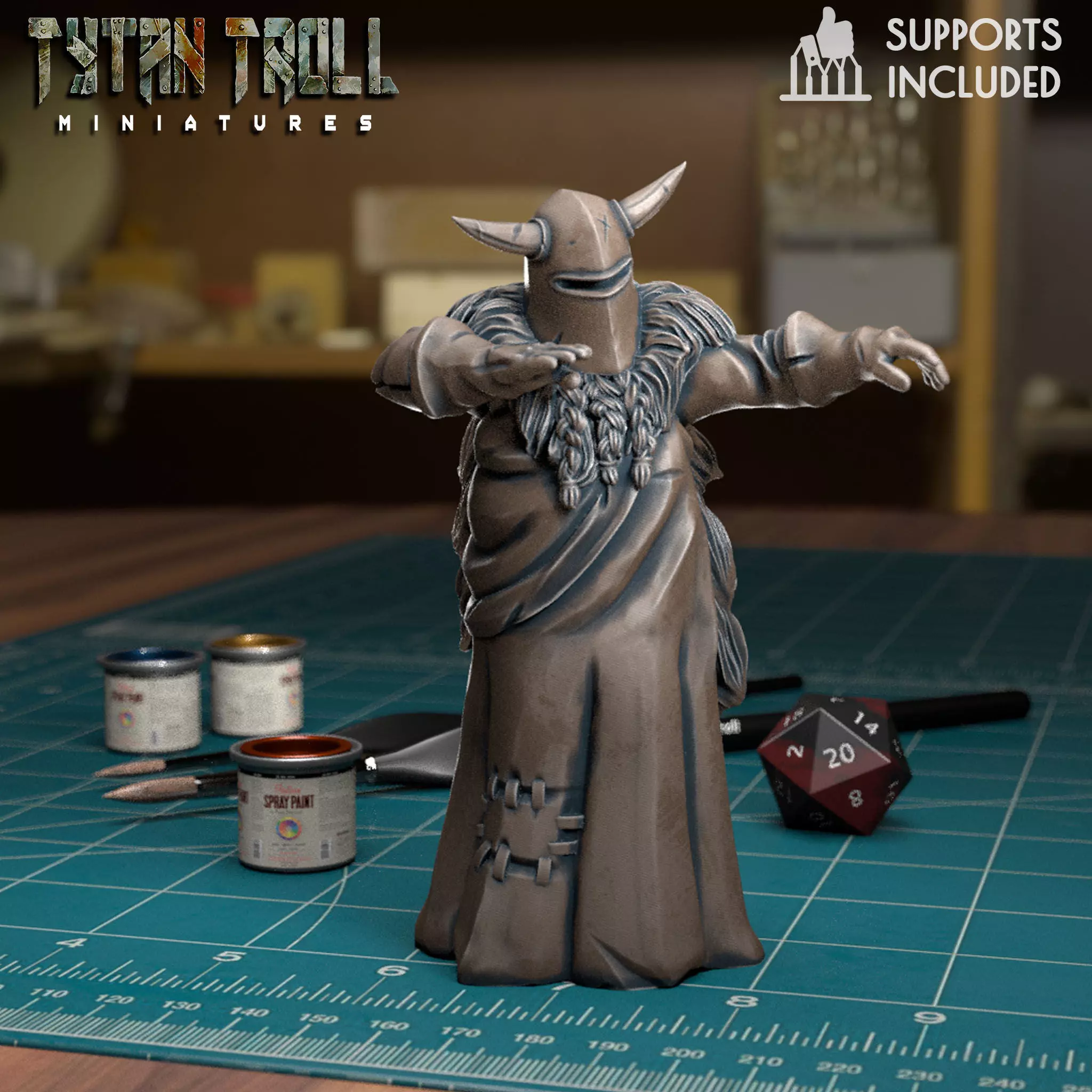 Knight Of Ni 03 - Pre-Supported 3D print model