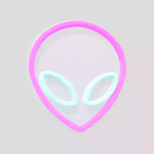 Neon Sign Alien