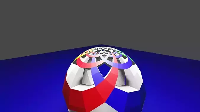 Inversed Lattice Lamp