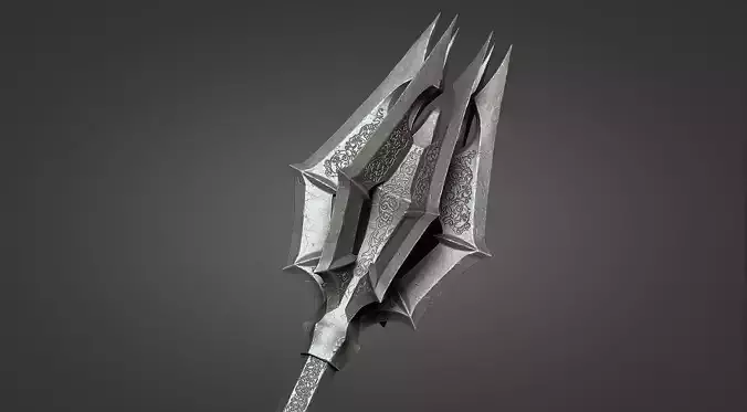 Mace of Sauron - Lord of the Rings 3D print model