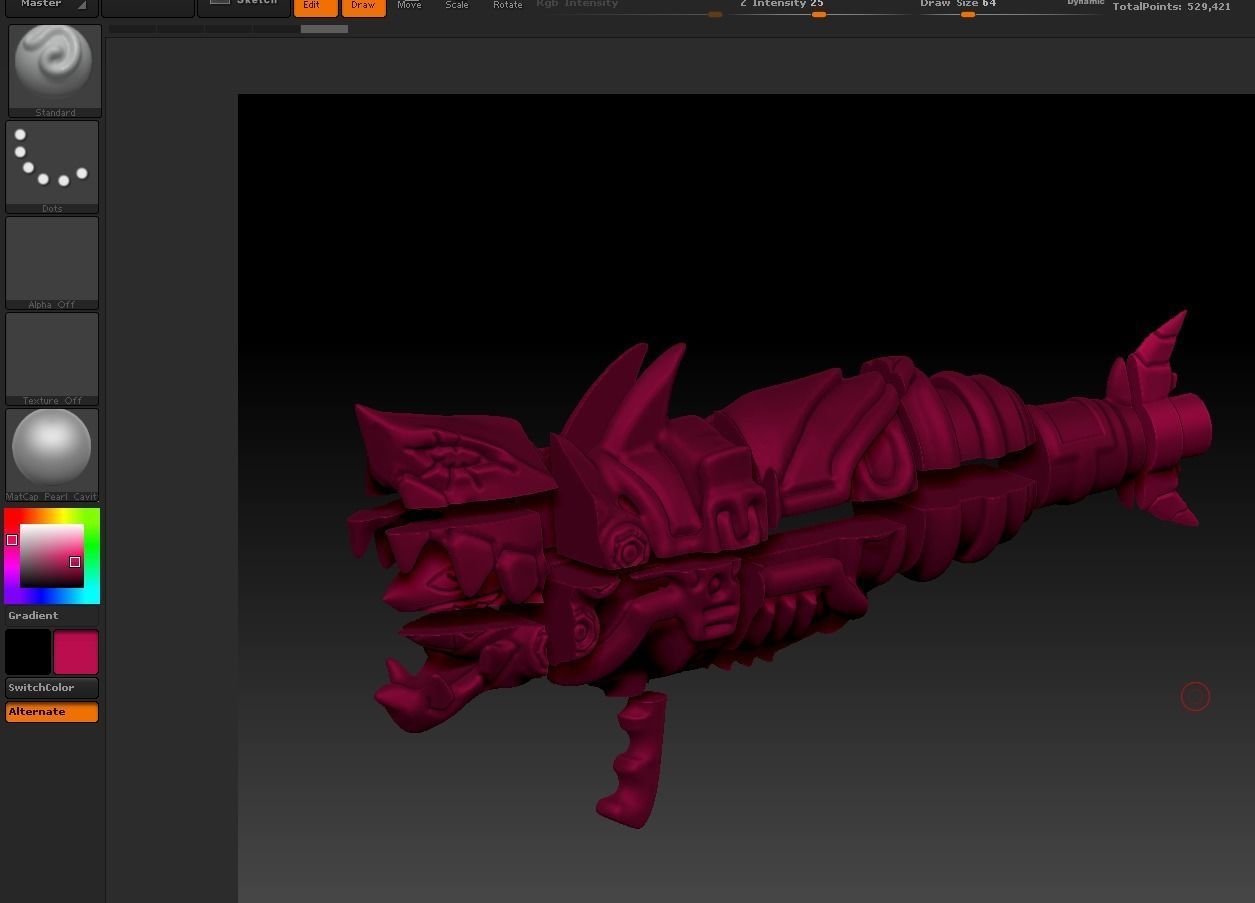 JeanNX FULL SET OF WEAPONs FOR COSPLAY 3D print model_2