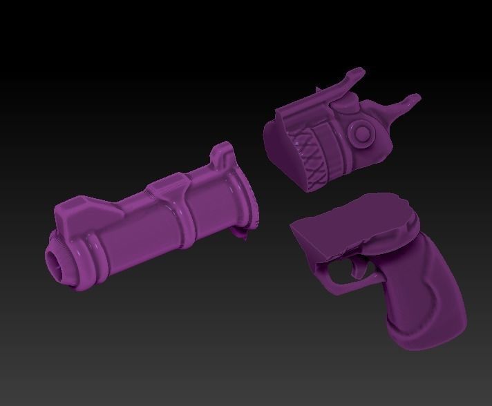 JeanNX FULL SET OF WEAPONs FOR COSPLAY 3D print model_8