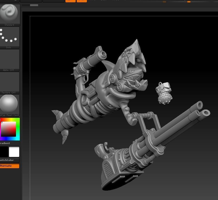 JeanNX FULL SET OF WEAPONs FOR COSPLAY 3D print model_1