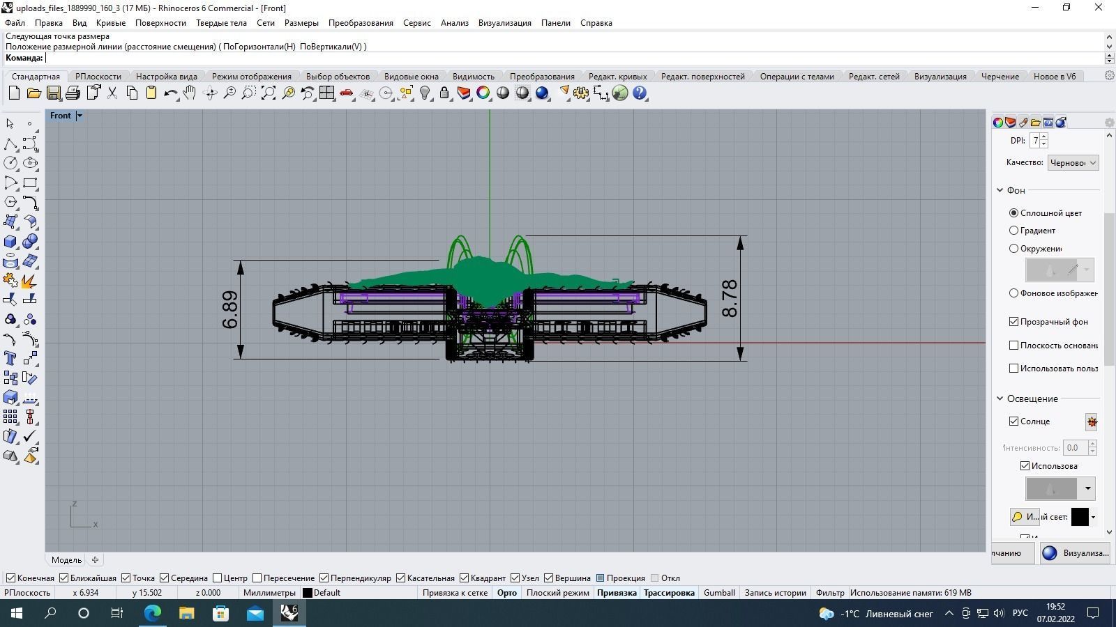 Cross jesus on pendant 3D print model_3