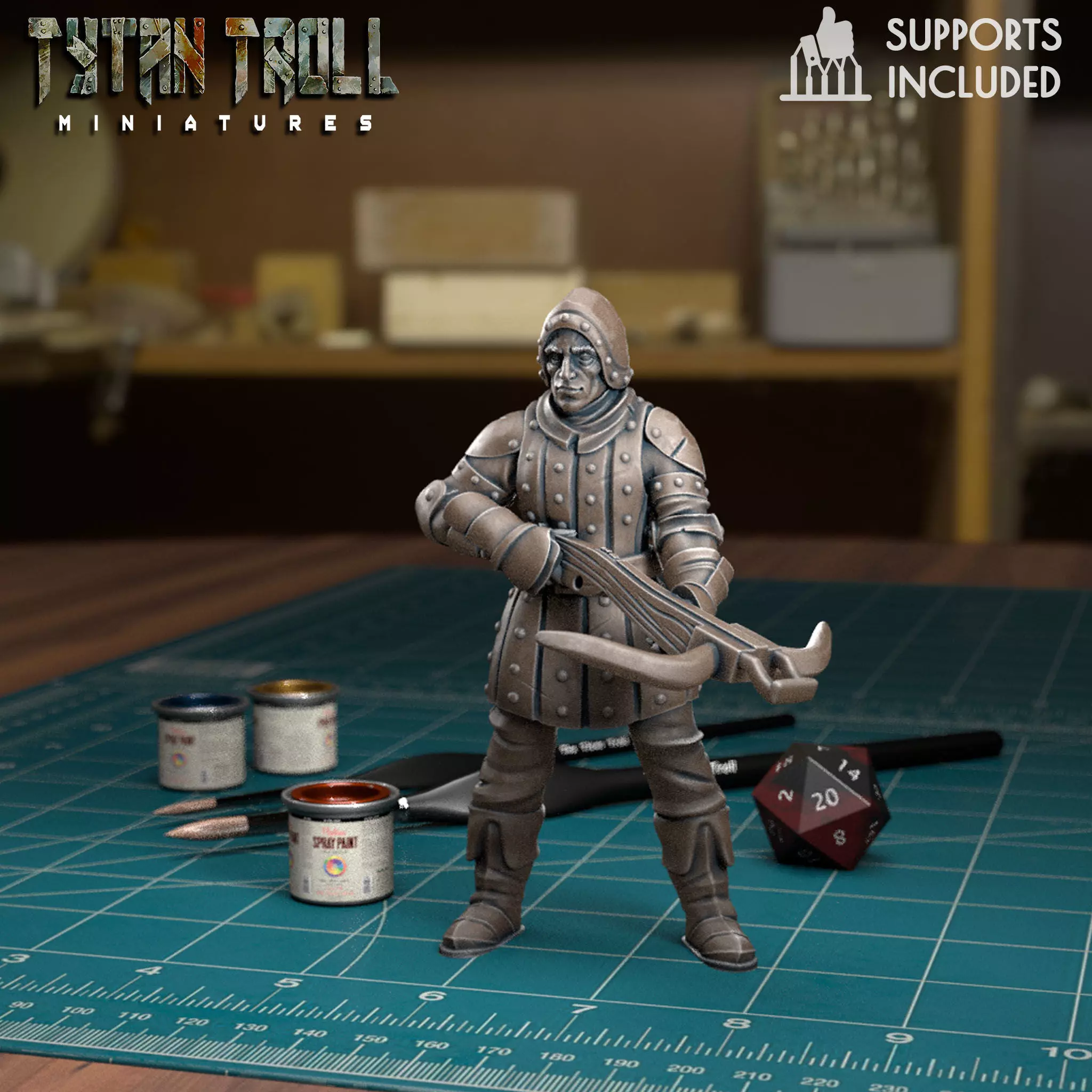 City Guard 07 -Pre-Supported 3D print model_0