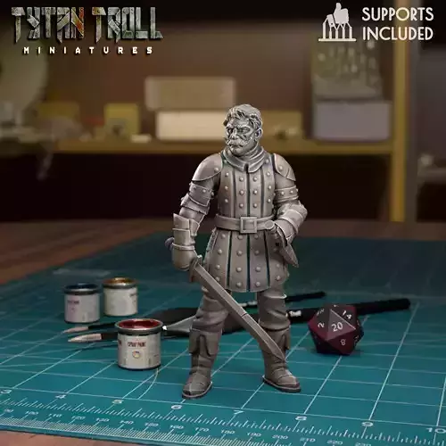 City Guard 08 - Pre-Supported