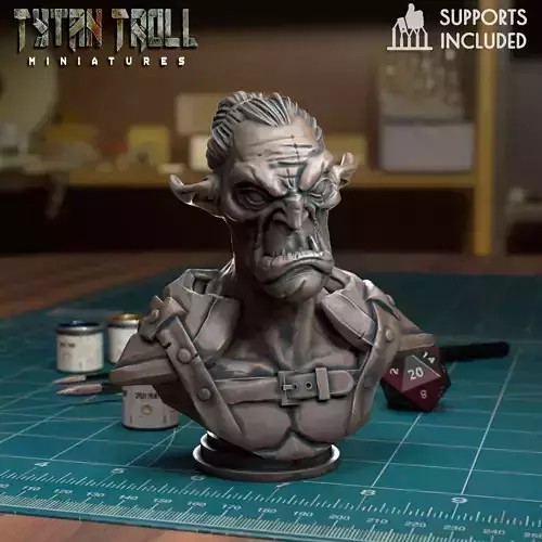 Goblin Bust - Pre-Supported