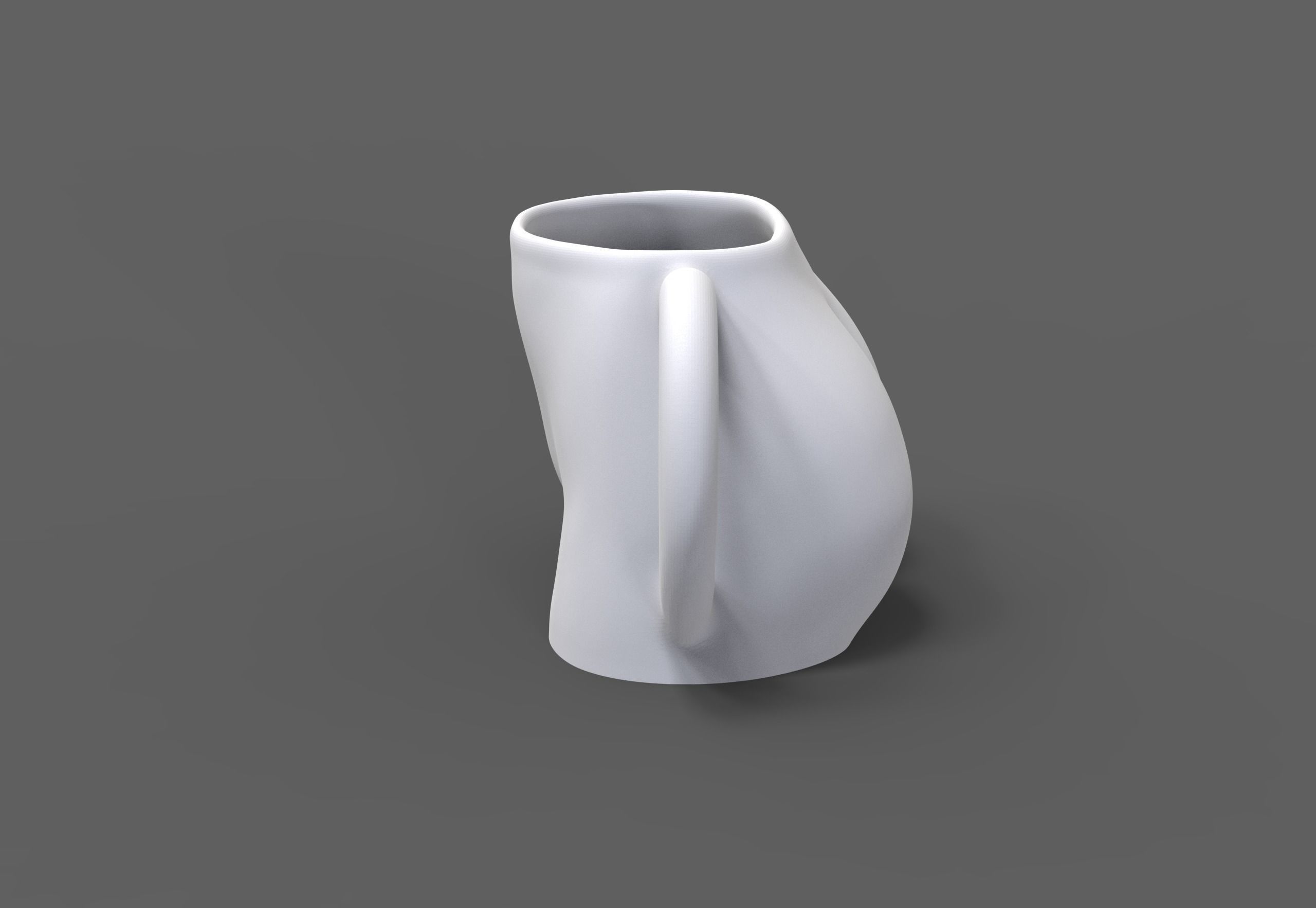 Female body coffee cup 3D print model_10
