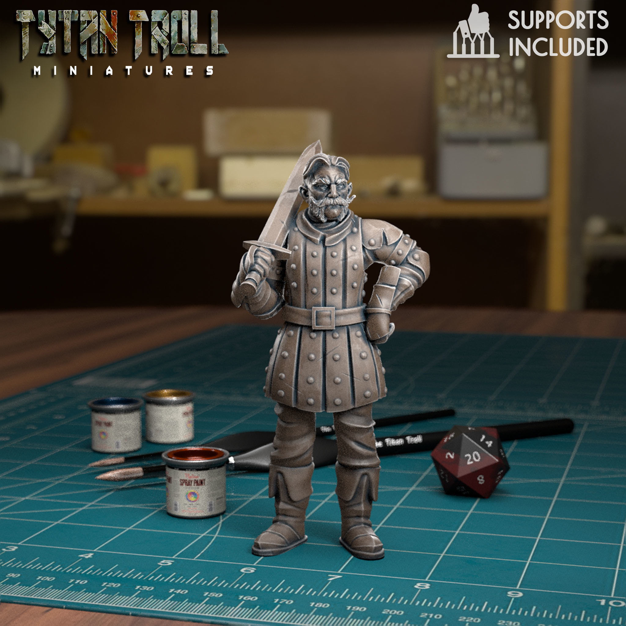 January Pack  - Pre-Supported 3D print model_16