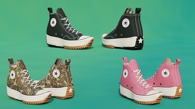 Sneakers Converse 3D model