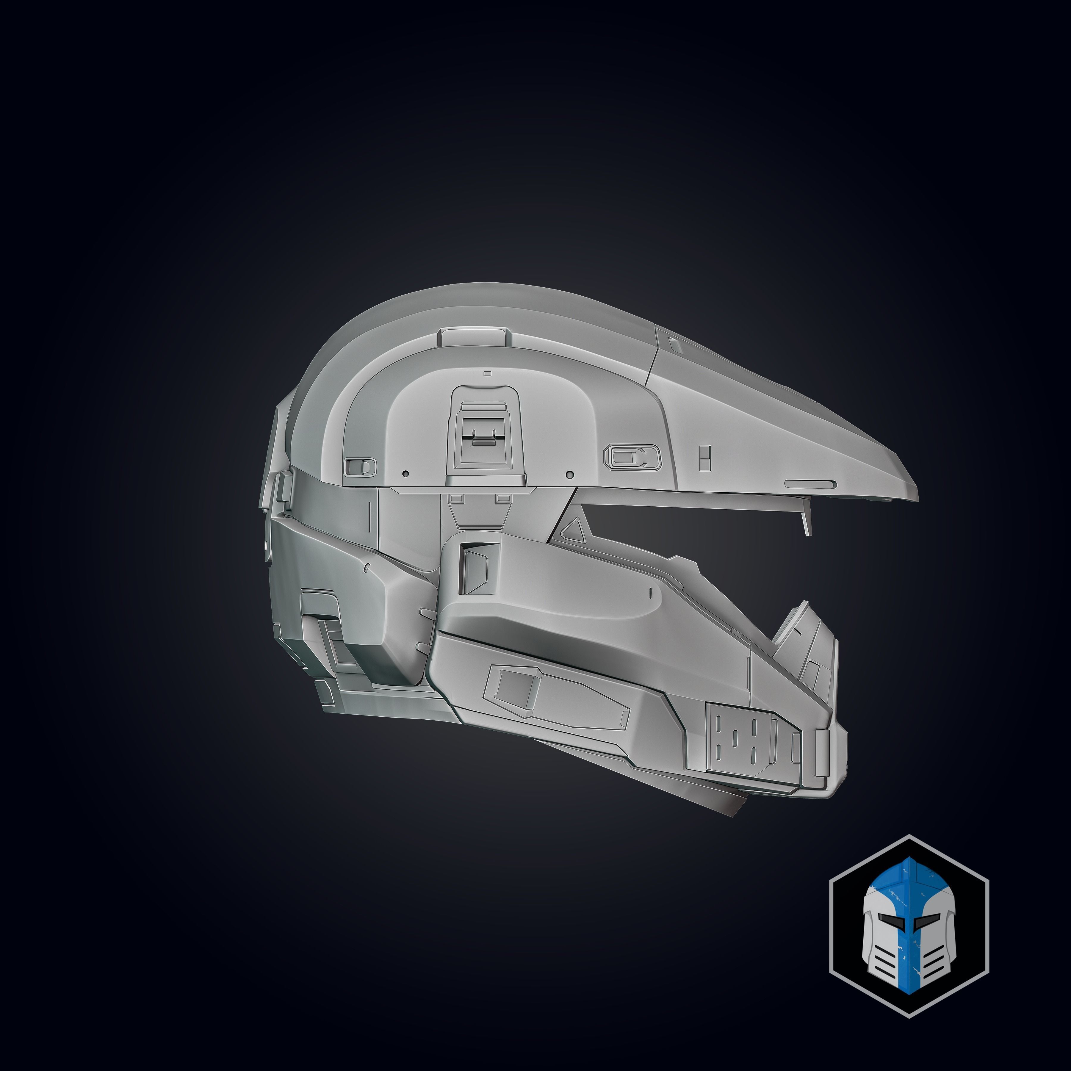 Halo Infinite Cavallino Helmet 3D print model_4