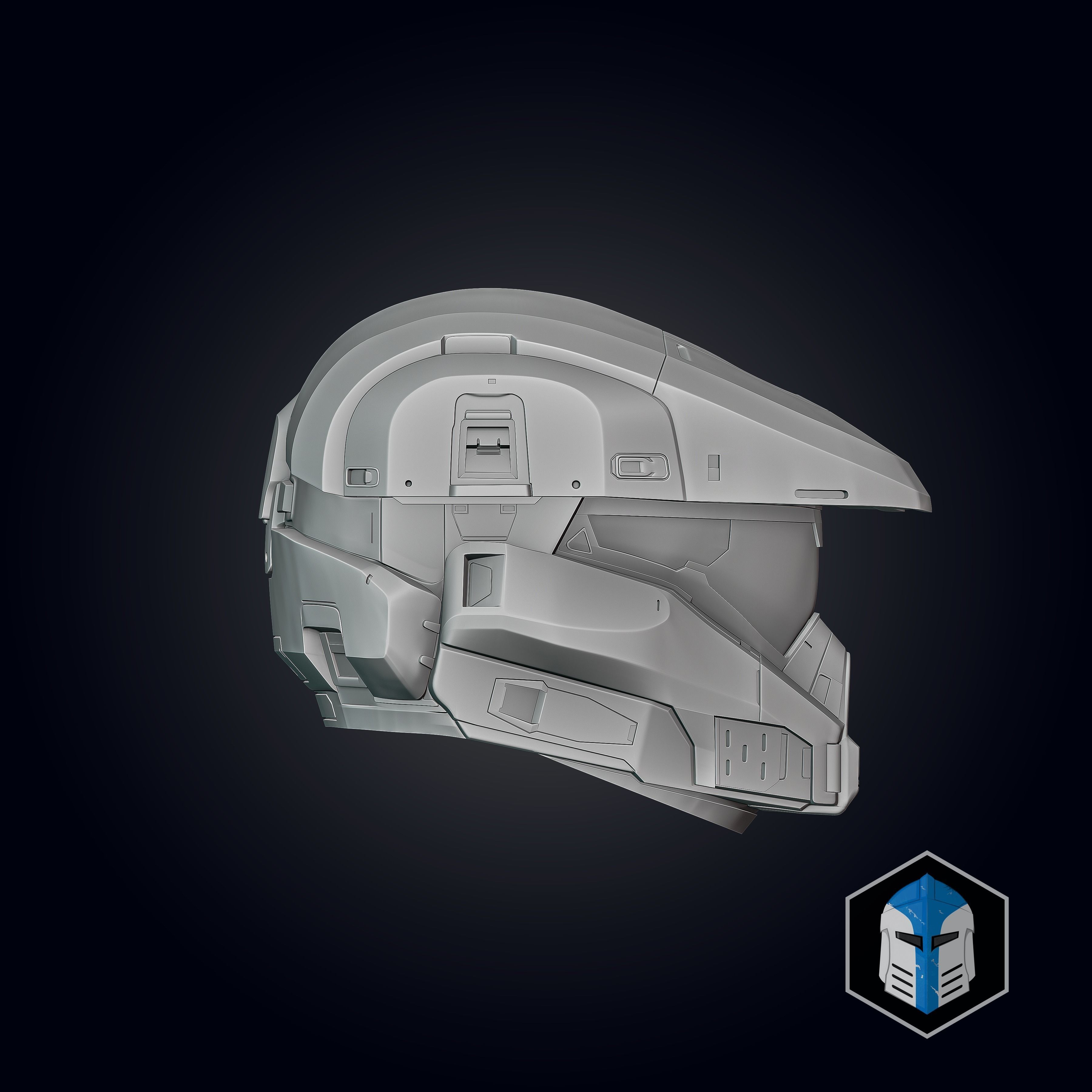 Halo Infinite Cavallino Helmet 3D print model_13