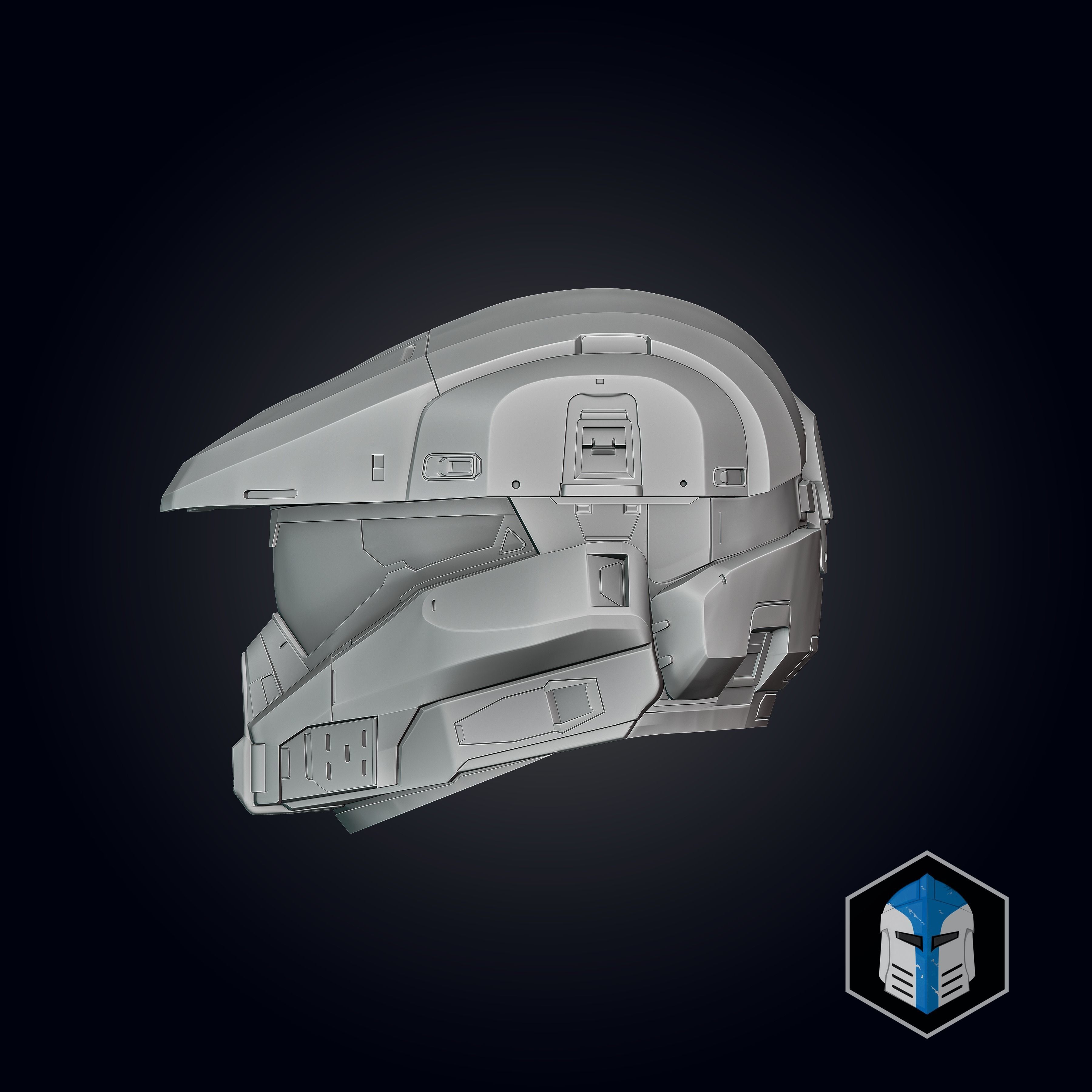 Halo Infinite Cavallino Helmet 3D print model_16