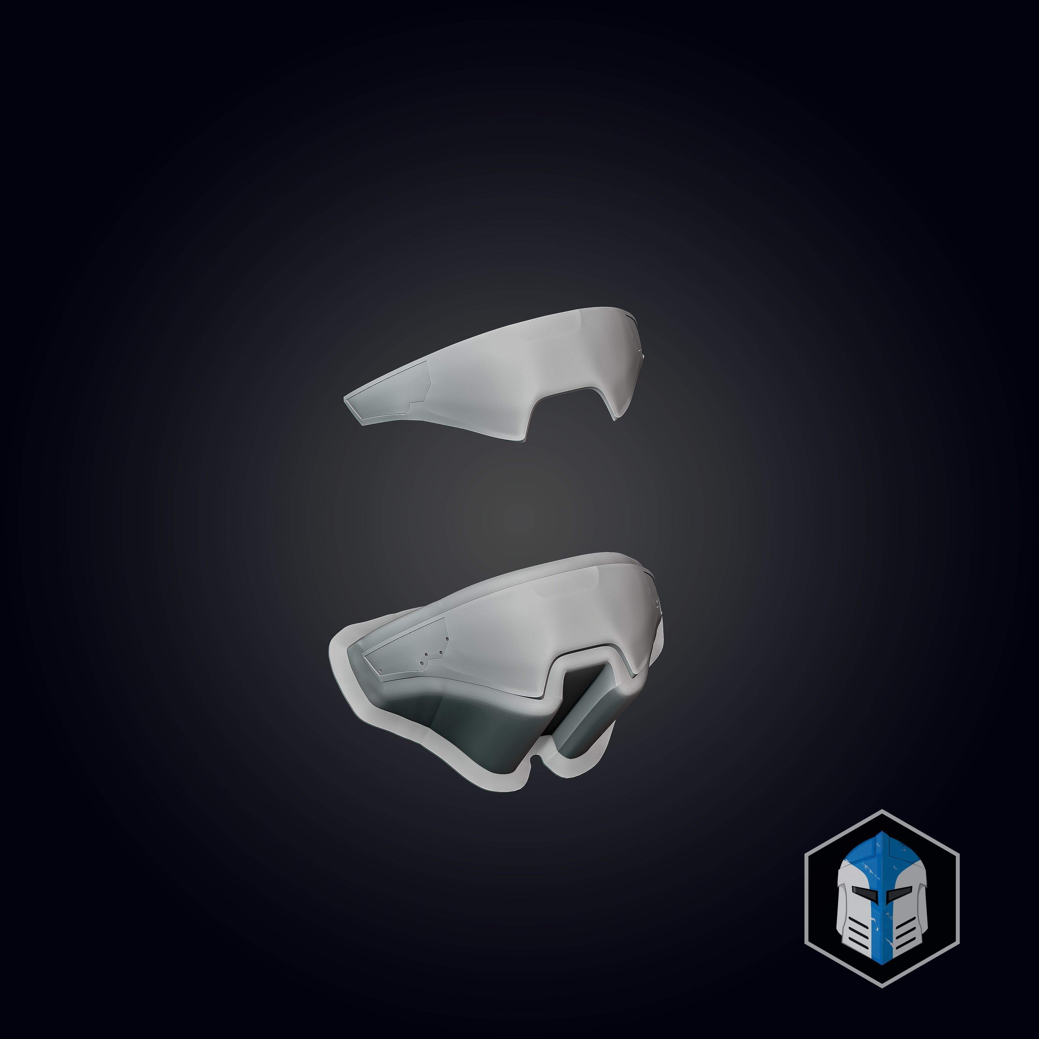 Halo Infinite Cavallino Helmet 3D print model_18