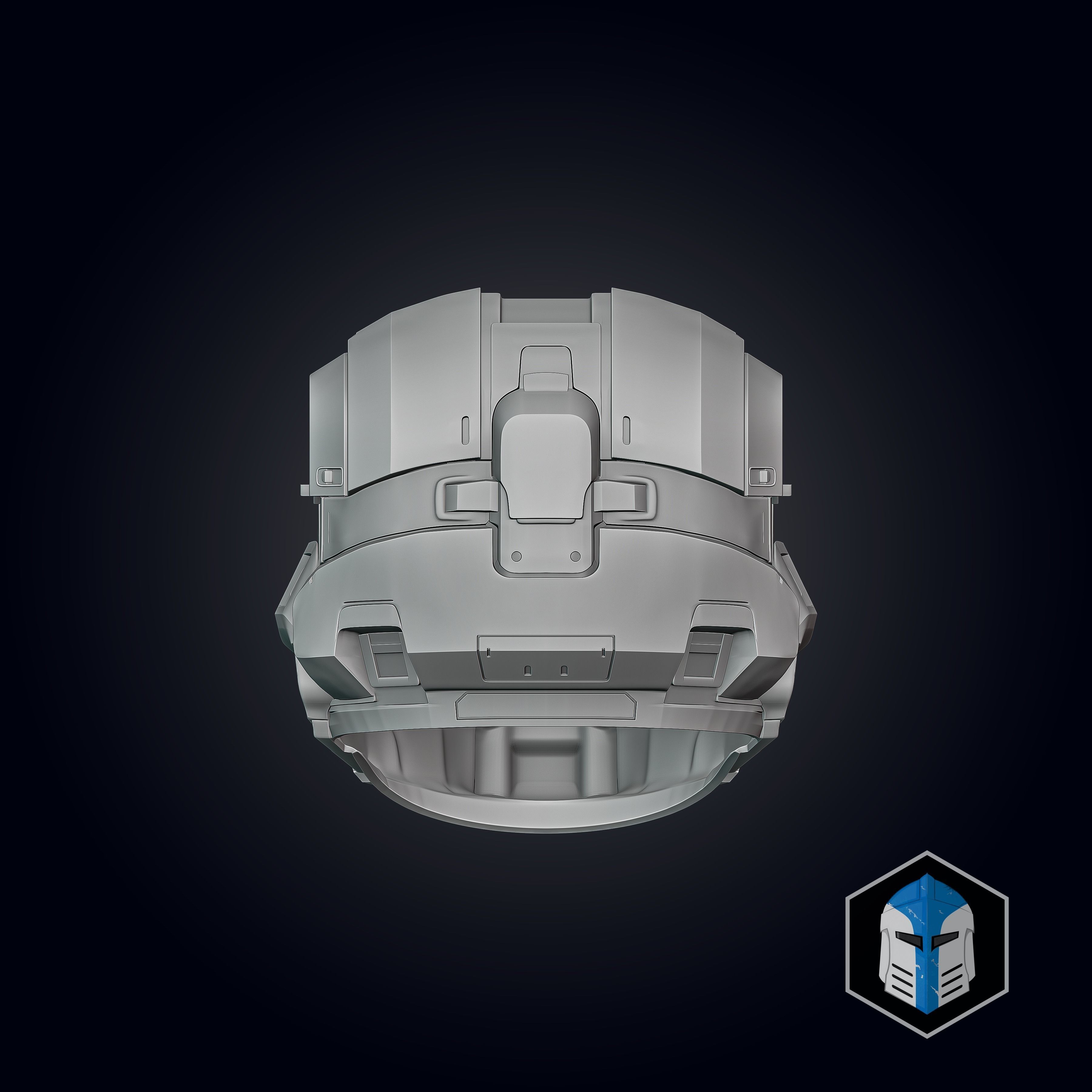 Halo Infinite Cavallino Helmet 3D print model_5