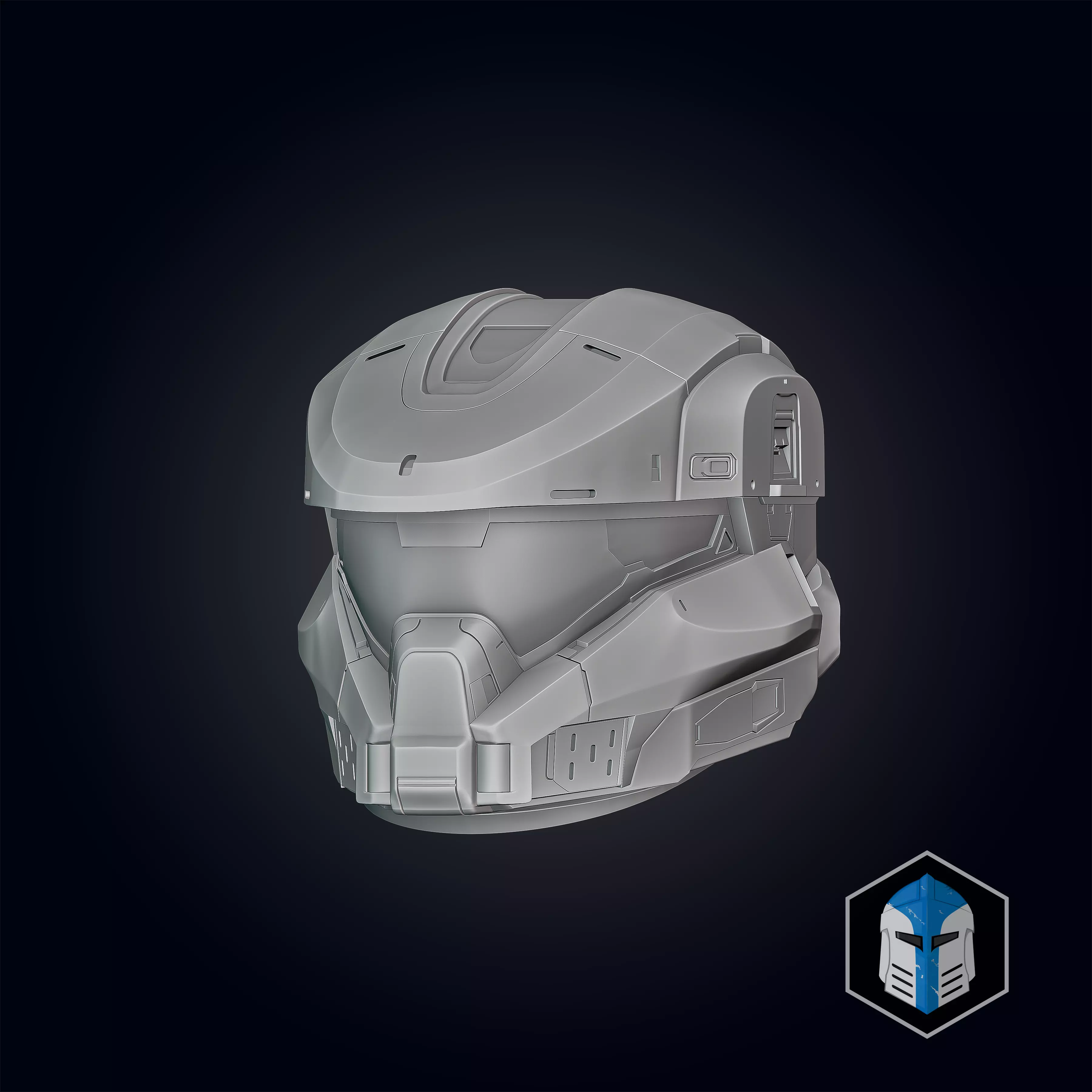Halo Infinite Cavallino Helmet 3D print model_0