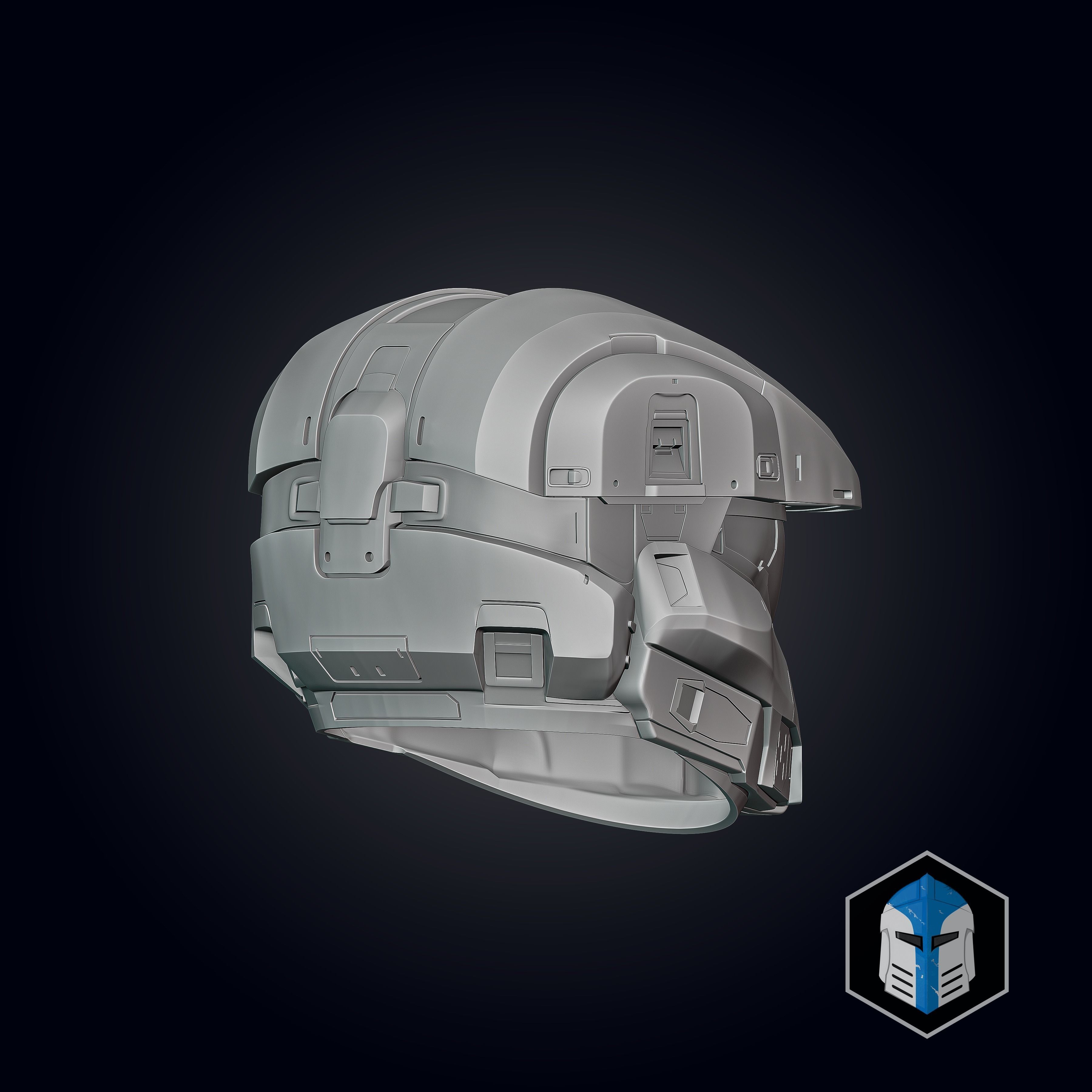 Halo Infinite Cavallino Helmet 3D print model_14