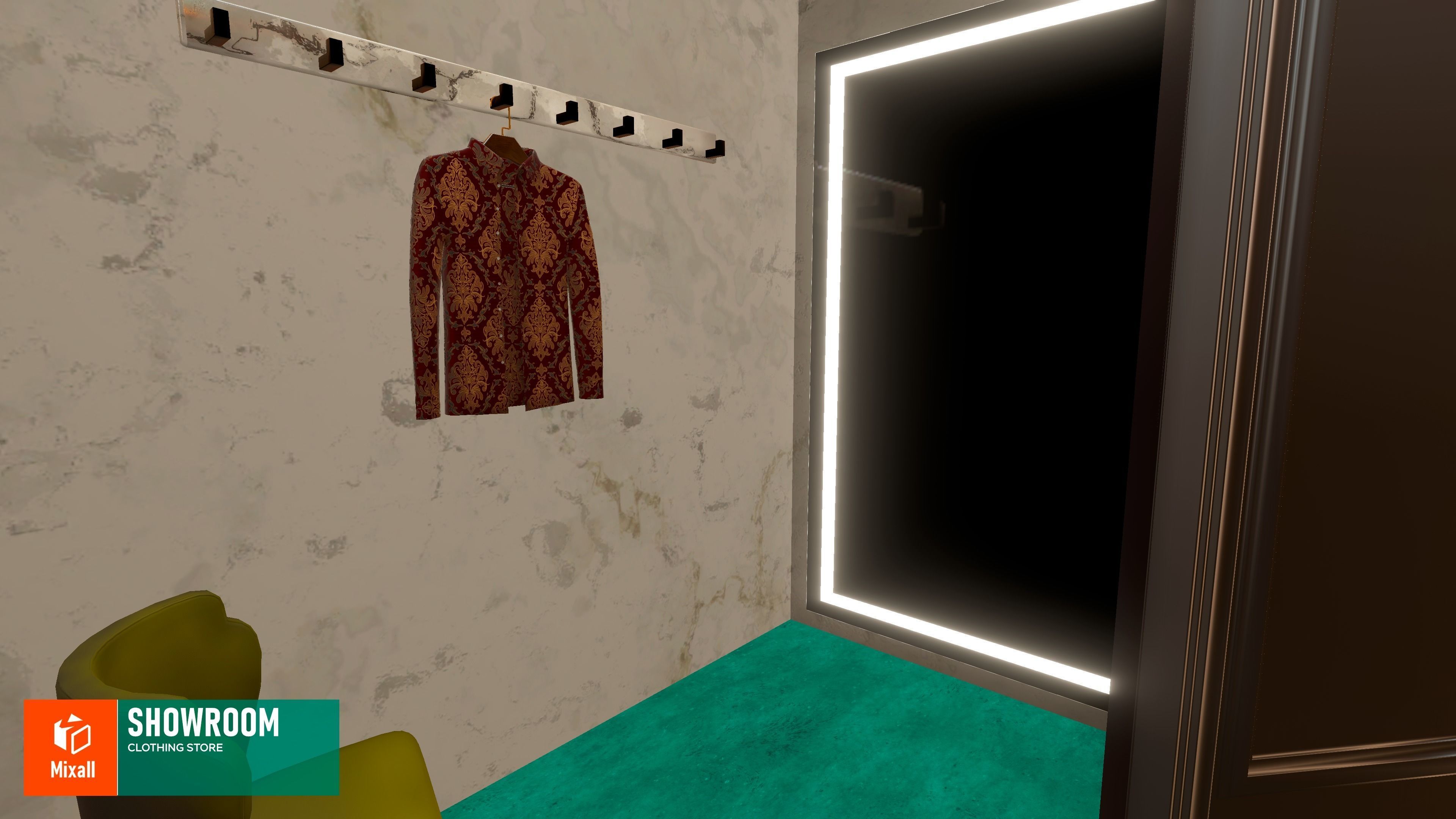 Showroom - clothing store Vol 2 3D model_17