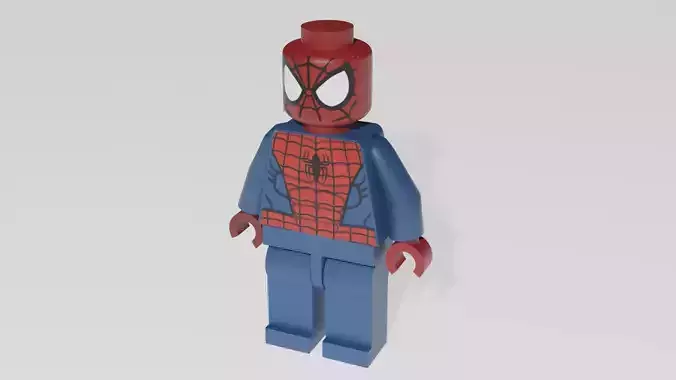 Spiderman lego figure