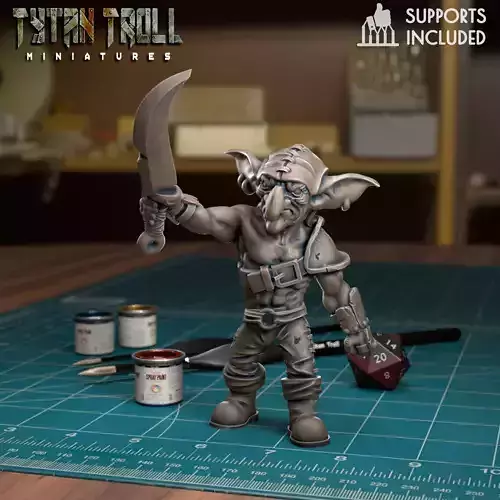 Goblin Raiders 05 - Pre-Supported