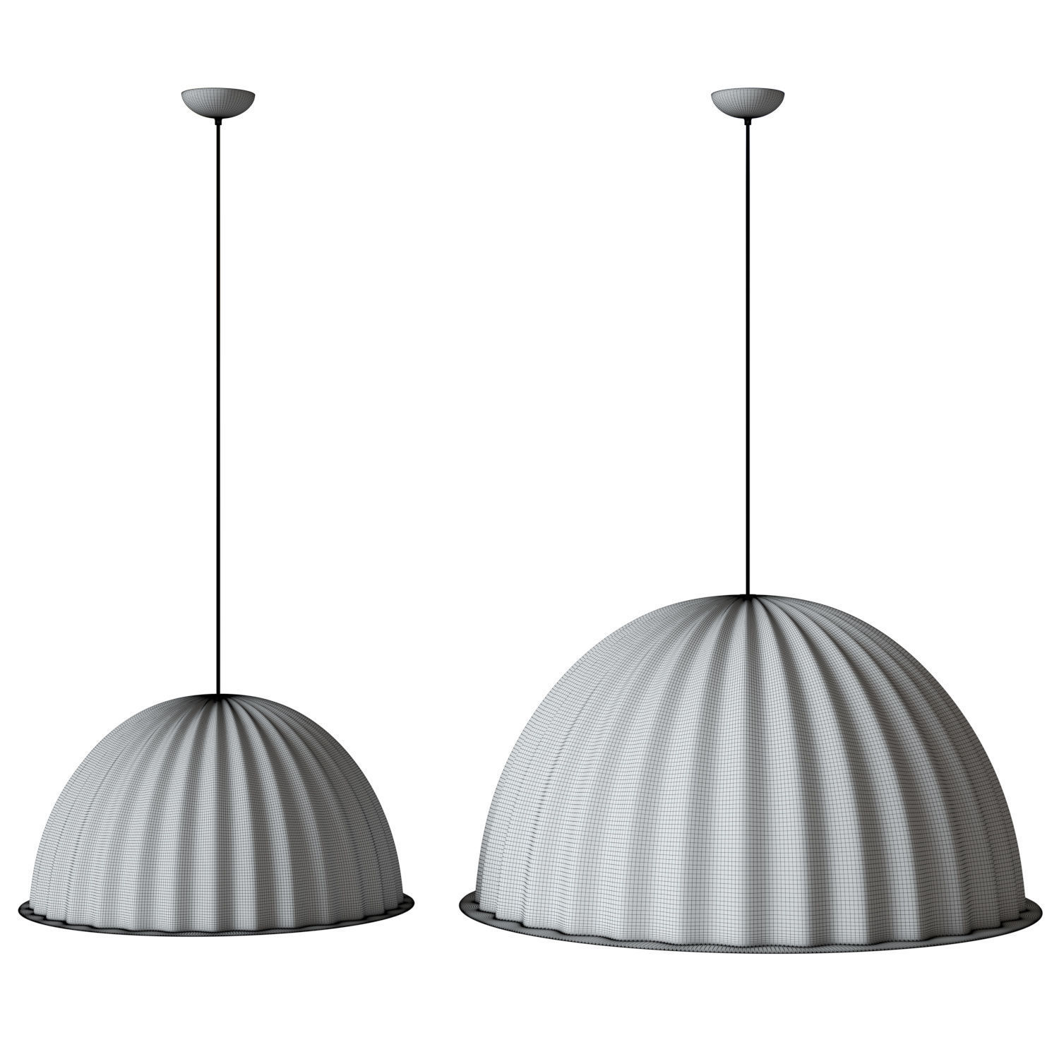 Under The Bell Pendant 3D model_4