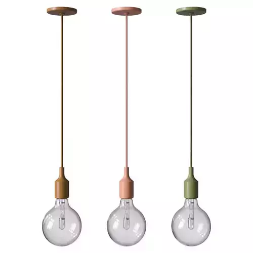 E27 Pendant Lamp 3D model