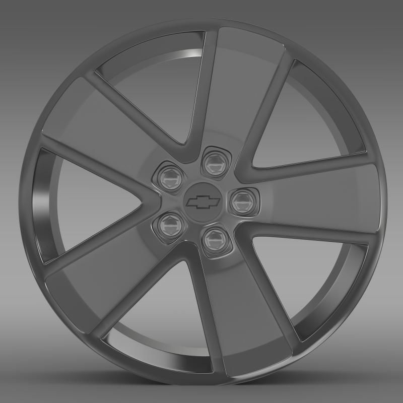 Chevrolet Camaro Redflash 2010 rim 3D model_2