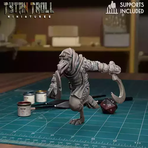 Kenku Assassin 02 - Pre-Supported