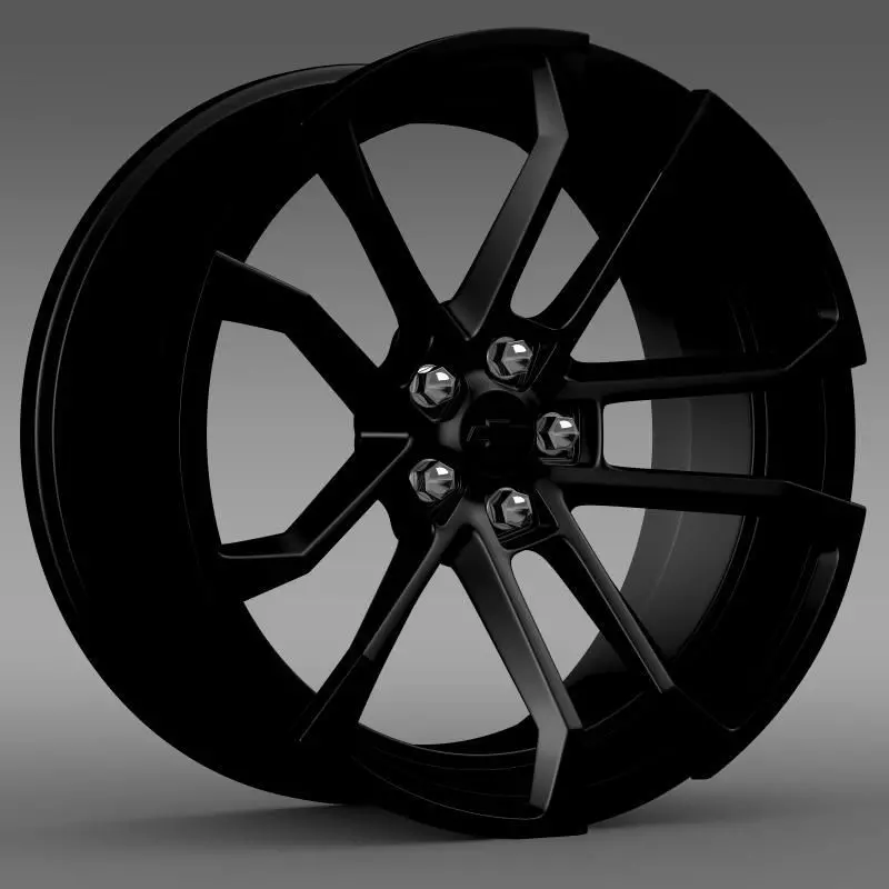 Chevrolet Camaro SSX Concept 2010 rim 3D model_0