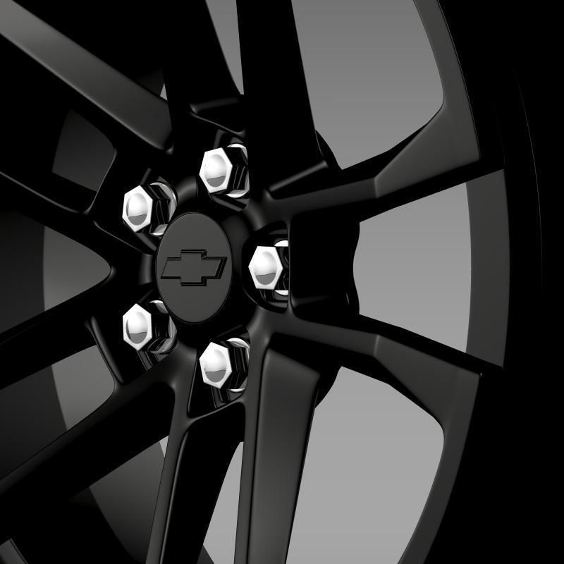 Chevrolet Camaro SSX Concept 2010 rim 3D model_4