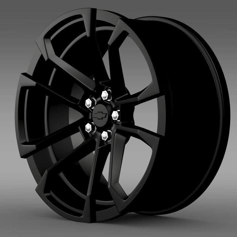 Chevrolet Camaro SSX Concept 2010 rim 3D model_1