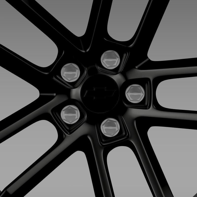 Chevrolet Camaro SSX Concept 2010 rim 3D model_5