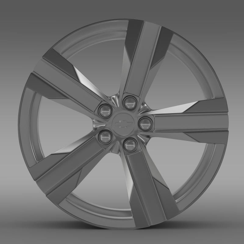 Chevrolet Camaro ZL1 2012 rim 3D model_2